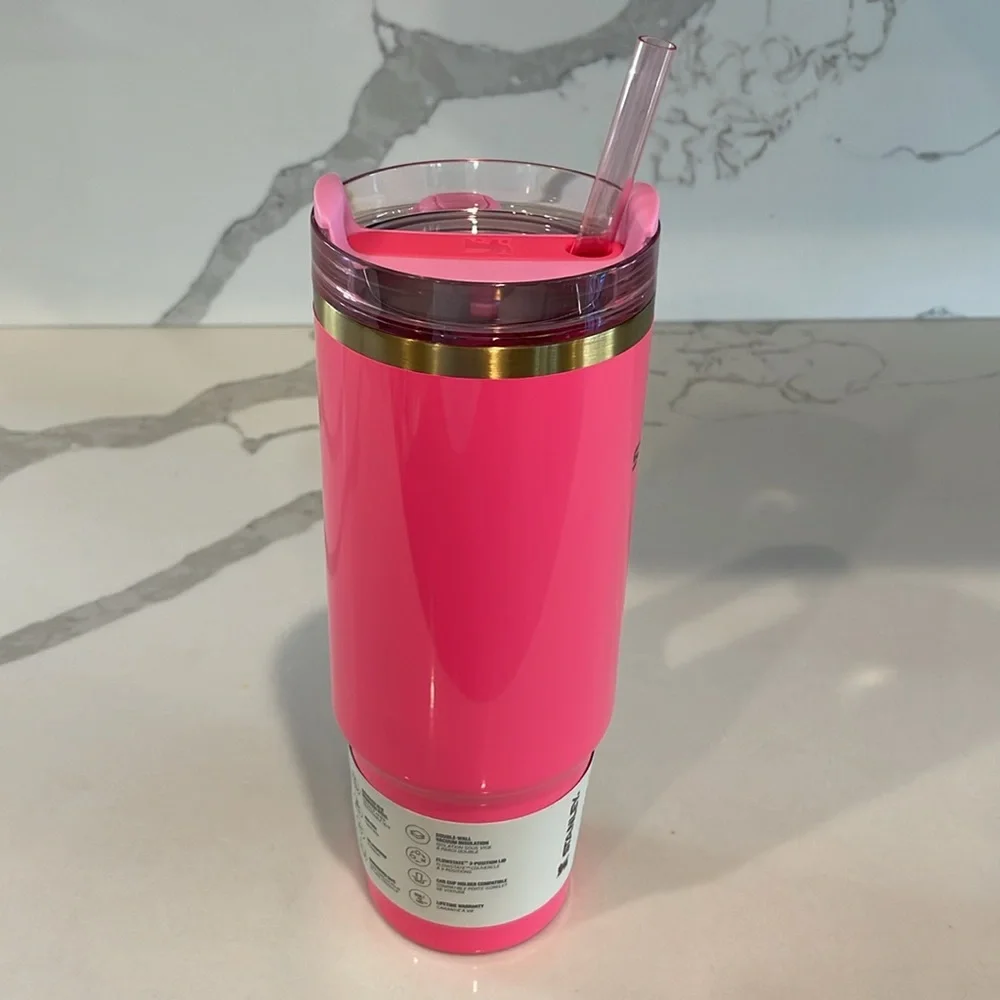 Stanley - PINK PARADE 30oz. Stanley Quencher H2.0 Flowstate Tumbler - NWT!